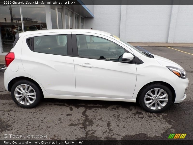 Summit White / Jet Black 2020 Chevrolet Spark LT
