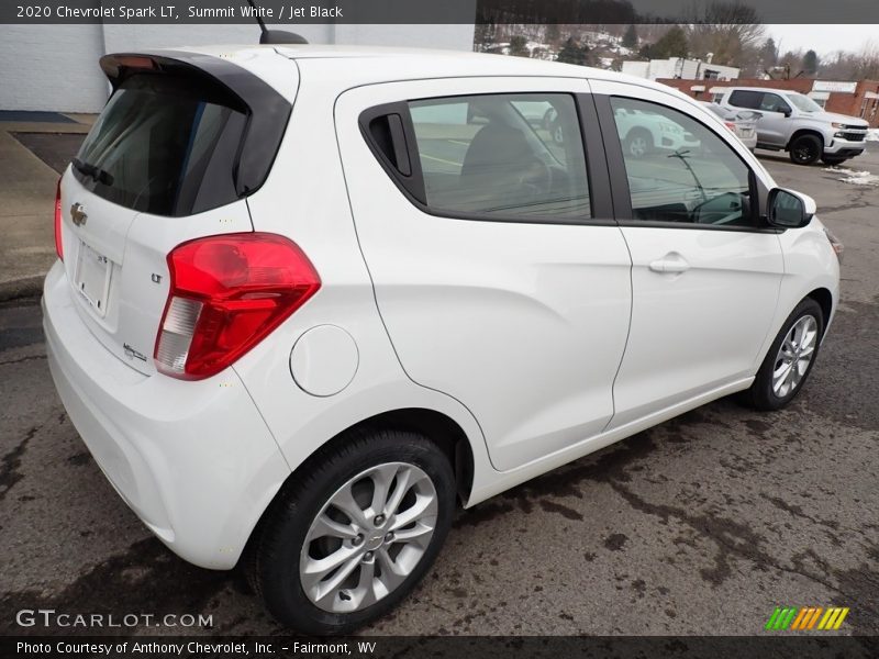 Summit White / Jet Black 2020 Chevrolet Spark LT