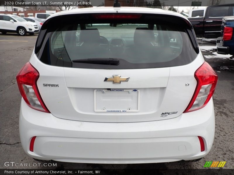 Summit White / Jet Black 2020 Chevrolet Spark LT