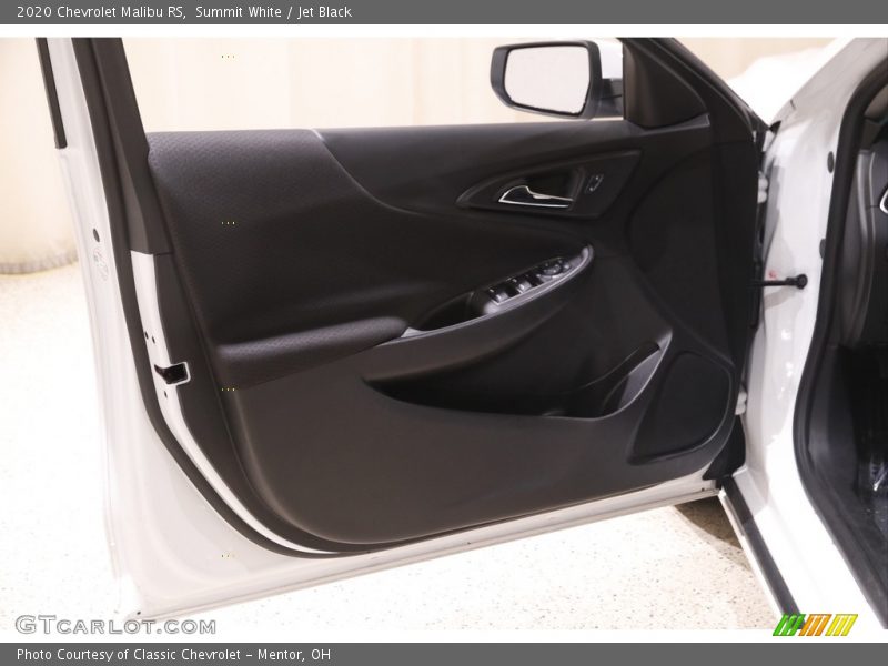 Summit White / Jet Black 2020 Chevrolet Malibu RS