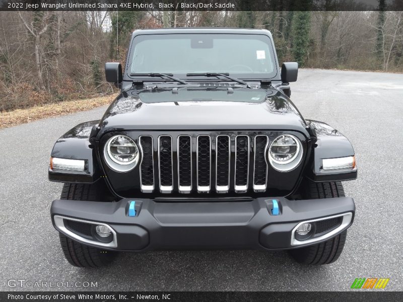 Black / Black/Dark Saddle 2022 Jeep Wrangler Unlimited Sahara 4XE Hybrid