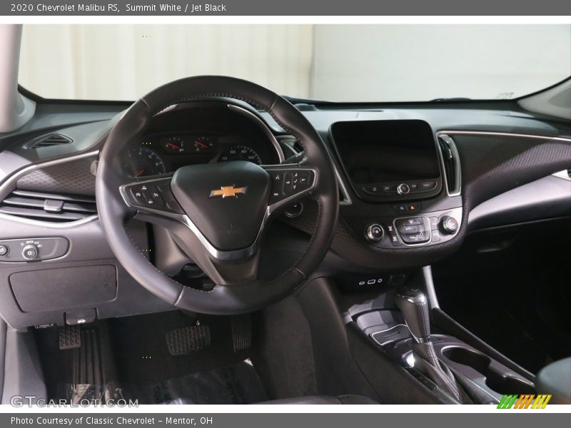 Dashboard of 2020 Malibu RS