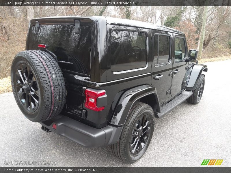 Black / Black/Dark Saddle 2022 Jeep Wrangler Unlimited Sahara 4XE Hybrid