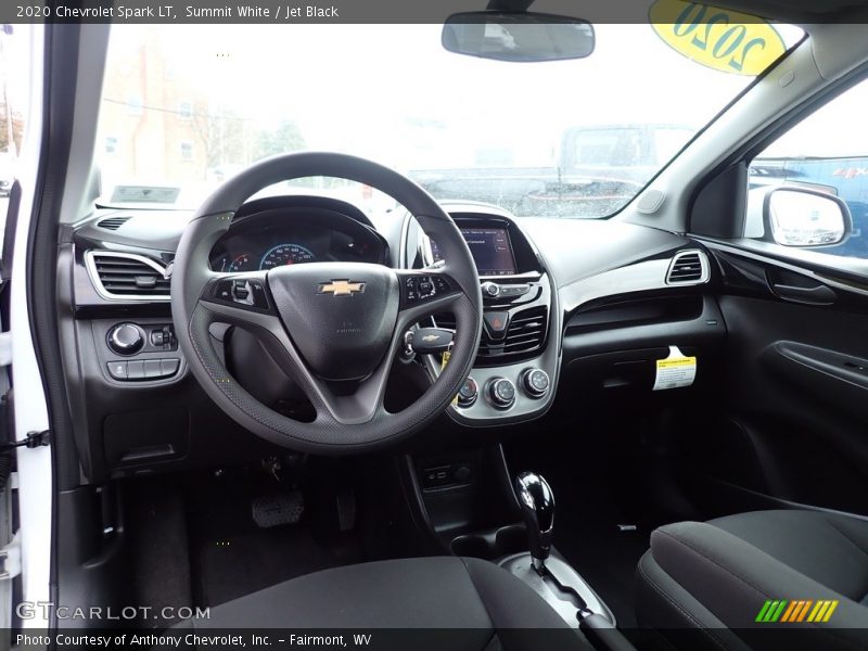 Summit White / Jet Black 2020 Chevrolet Spark LT