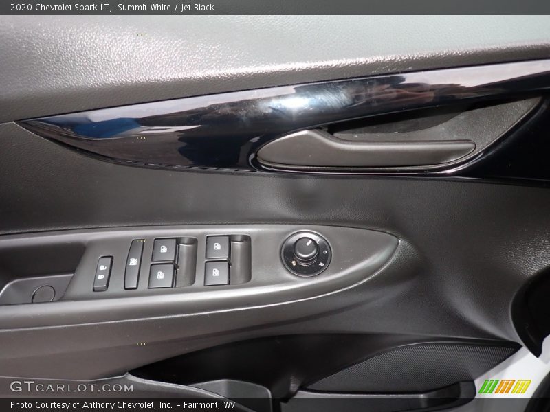 Summit White / Jet Black 2020 Chevrolet Spark LT