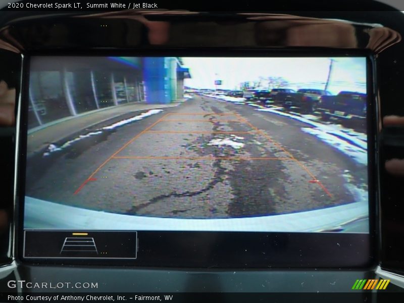 Summit White / Jet Black 2020 Chevrolet Spark LT