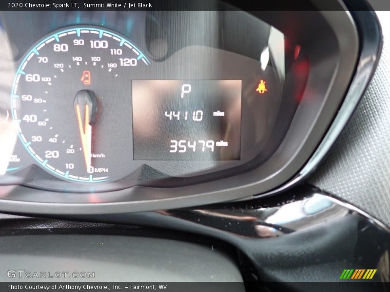 Summit White / Jet Black 2020 Chevrolet Spark LT
