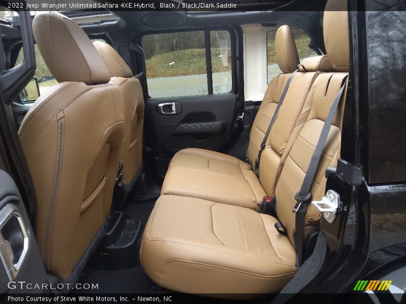 Rear Seat of 2022 Wrangler Unlimited Sahara 4XE Hybrid