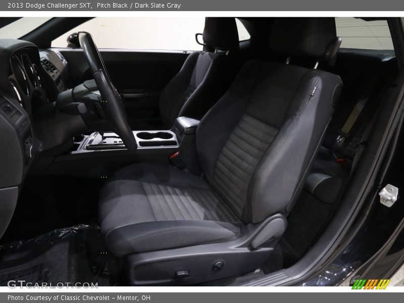 Pitch Black / Dark Slate Gray 2013 Dodge Challenger SXT