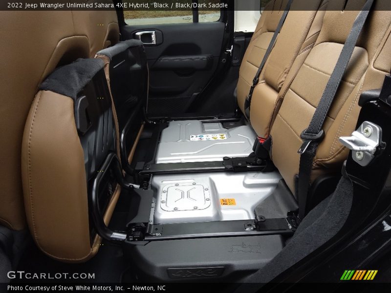 Rear Seat of 2022 Wrangler Unlimited Sahara 4XE Hybrid