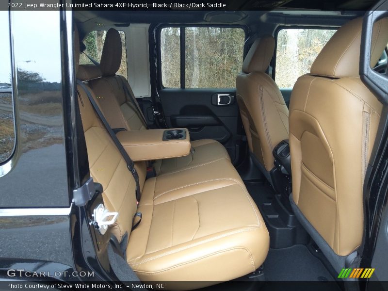 Rear Seat of 2022 Wrangler Unlimited Sahara 4XE Hybrid