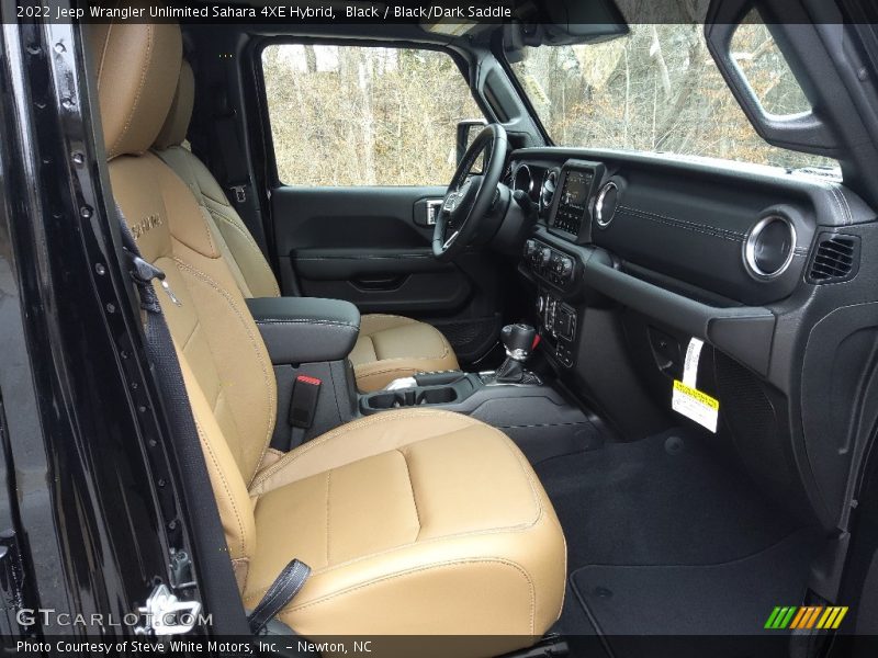 Front Seat of 2022 Wrangler Unlimited Sahara 4XE Hybrid