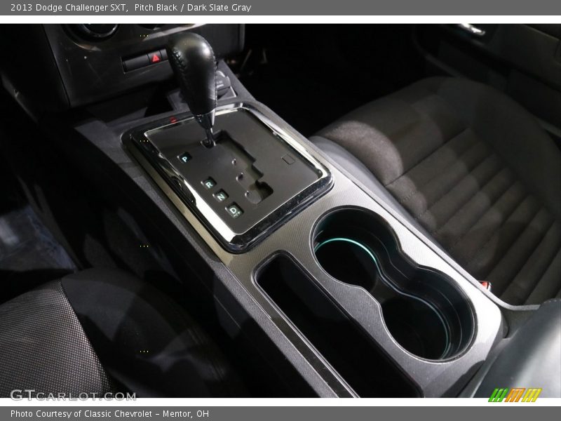 Pitch Black / Dark Slate Gray 2013 Dodge Challenger SXT