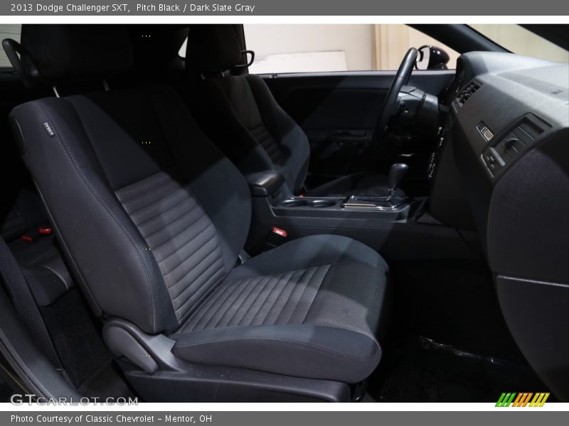 Pitch Black / Dark Slate Gray 2013 Dodge Challenger SXT