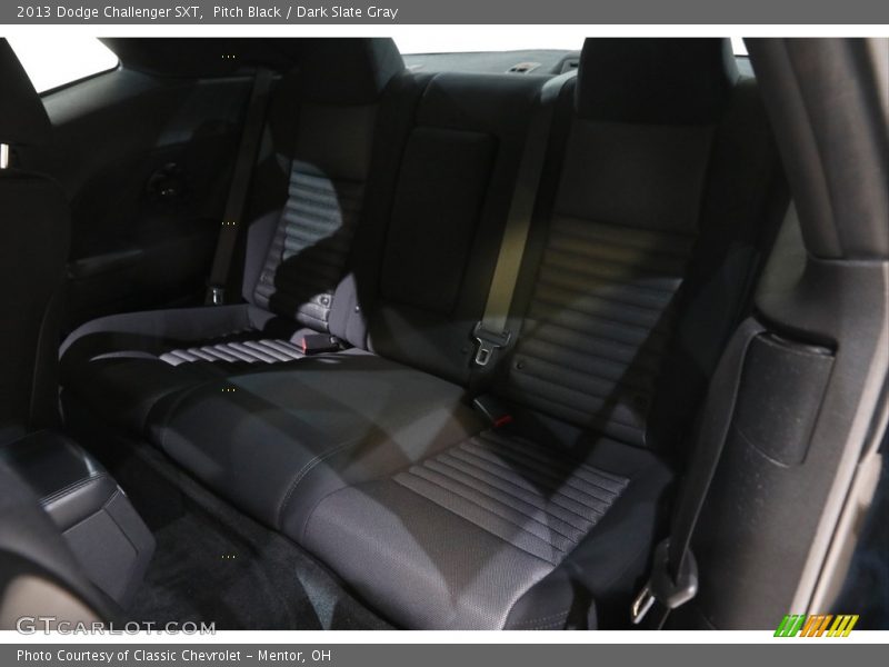 Pitch Black / Dark Slate Gray 2013 Dodge Challenger SXT