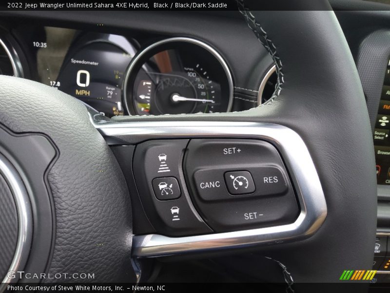  2022 Wrangler Unlimited Sahara 4XE Hybrid Steering Wheel