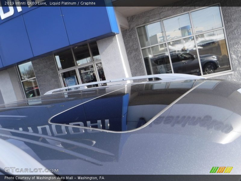 Liquid Platinum / Graphite 2019 Infiniti QX80 Luxe