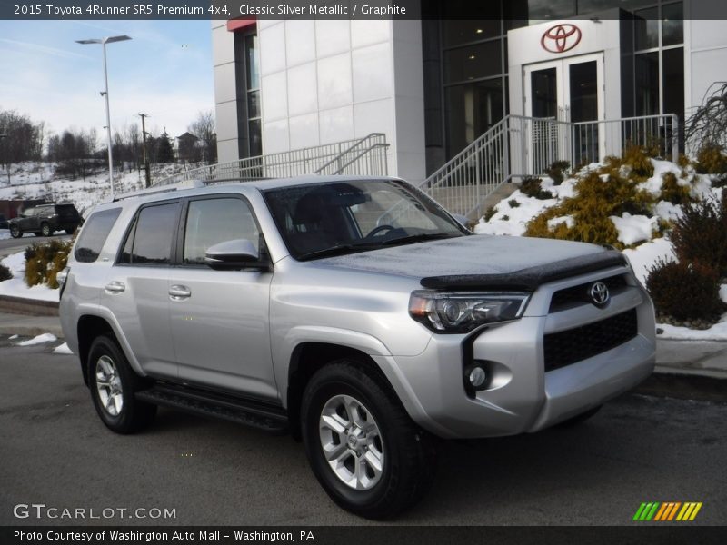 Classic Silver Metallic / Graphite 2015 Toyota 4Runner SR5 Premium 4x4
