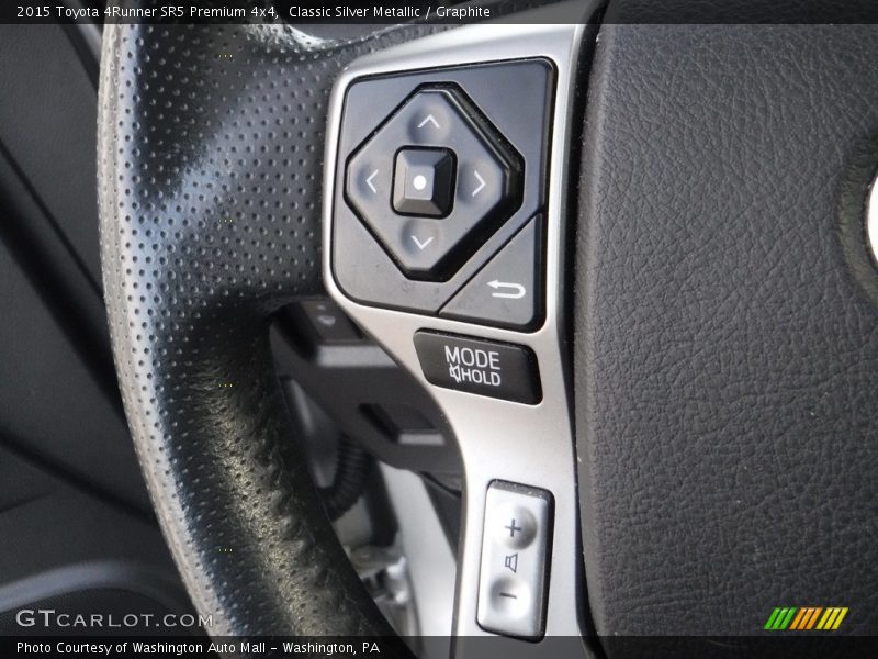 Classic Silver Metallic / Graphite 2015 Toyota 4Runner SR5 Premium 4x4