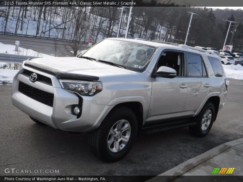 Classic Silver Metallic / Graphite 2015 Toyota 4Runner SR5 Premium 4x4