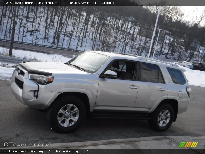 Classic Silver Metallic / Graphite 2015 Toyota 4Runner SR5 Premium 4x4