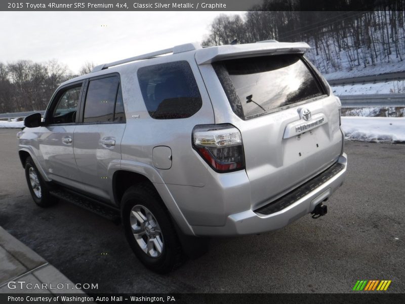 Classic Silver Metallic / Graphite 2015 Toyota 4Runner SR5 Premium 4x4