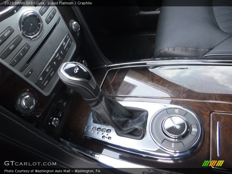 Liquid Platinum / Graphite 2019 Infiniti QX80 Luxe