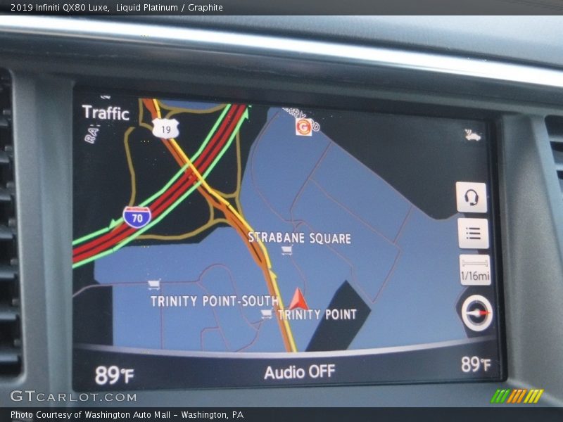 Liquid Platinum / Graphite 2019 Infiniti QX80 Luxe