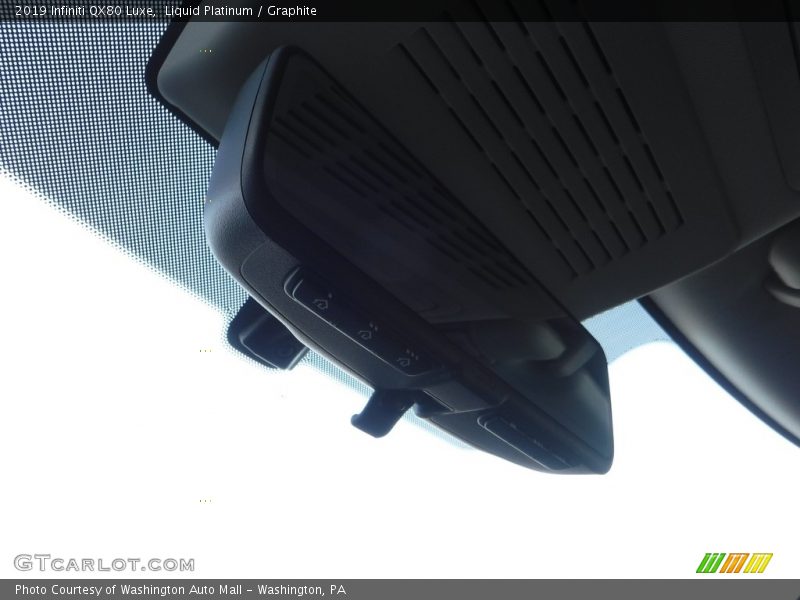 Liquid Platinum / Graphite 2019 Infiniti QX80 Luxe
