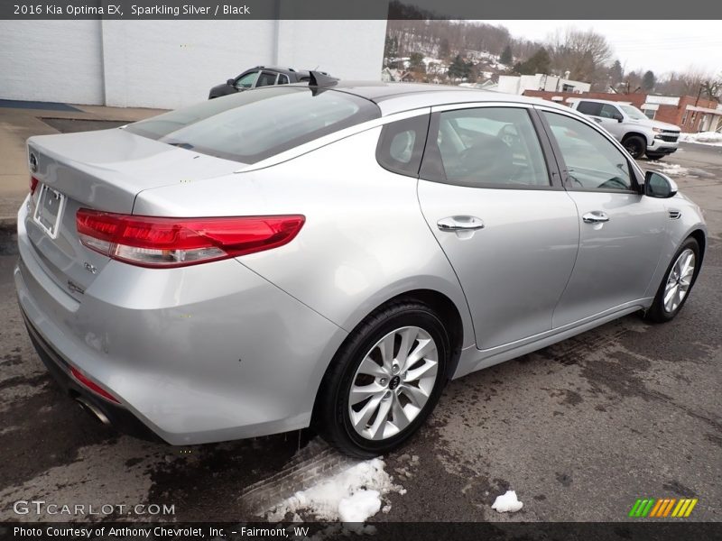 Sparkling Silver / Black 2016 Kia Optima EX