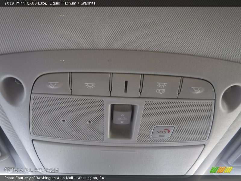 Liquid Platinum / Graphite 2019 Infiniti QX80 Luxe