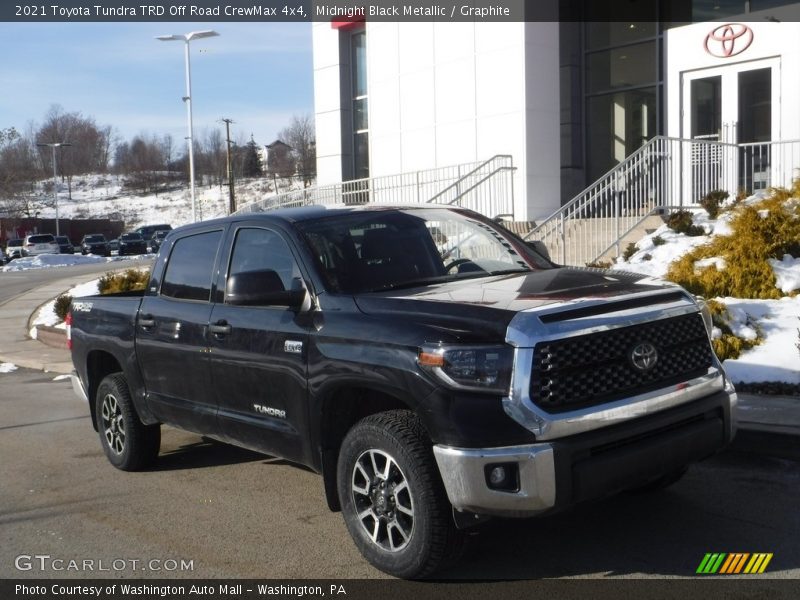Midnight Black Metallic / Graphite 2021 Toyota Tundra TRD Off Road CrewMax 4x4