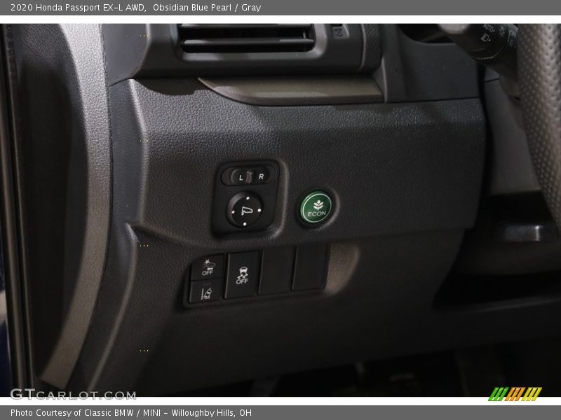 Obsidian Blue Pearl / Gray 2020 Honda Passport EX-L AWD