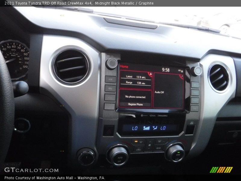 Midnight Black Metallic / Graphite 2021 Toyota Tundra TRD Off Road CrewMax 4x4