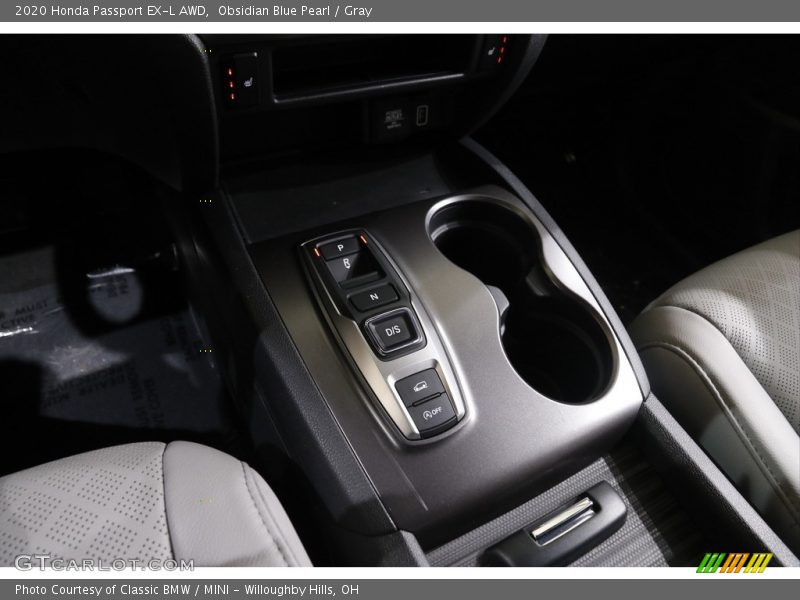 Obsidian Blue Pearl / Gray 2020 Honda Passport EX-L AWD
