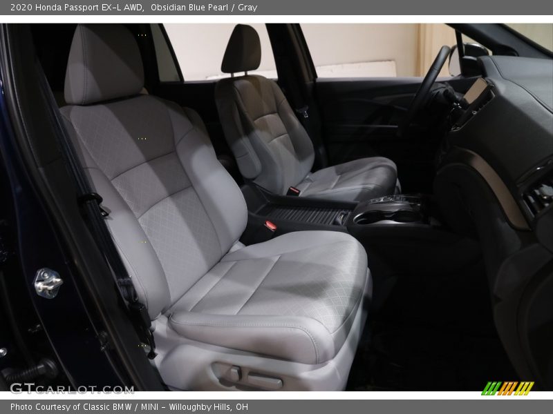 Obsidian Blue Pearl / Gray 2020 Honda Passport EX-L AWD