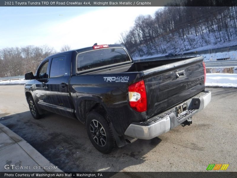 Midnight Black Metallic / Graphite 2021 Toyota Tundra TRD Off Road CrewMax 4x4