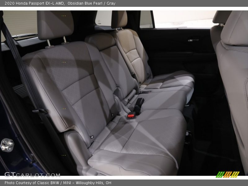 Obsidian Blue Pearl / Gray 2020 Honda Passport EX-L AWD