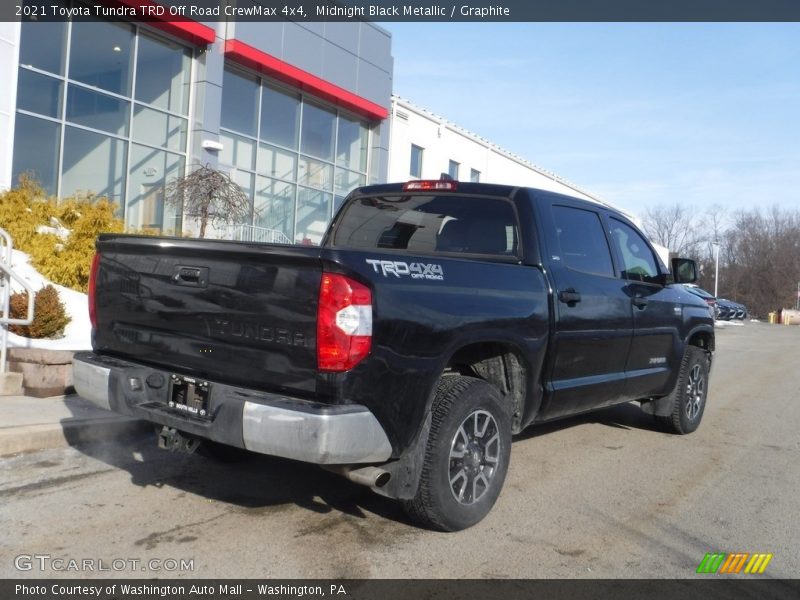 Midnight Black Metallic / Graphite 2021 Toyota Tundra TRD Off Road CrewMax 4x4