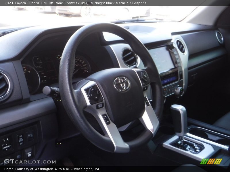 Midnight Black Metallic / Graphite 2021 Toyota Tundra TRD Off Road CrewMax 4x4