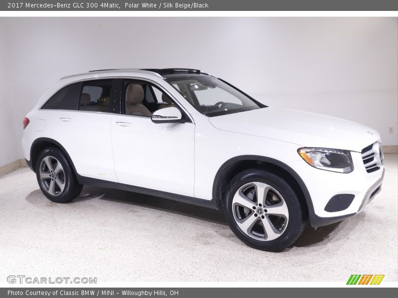 Polar White / Silk Beige/Black 2017 Mercedes-Benz GLC 300 4Matic