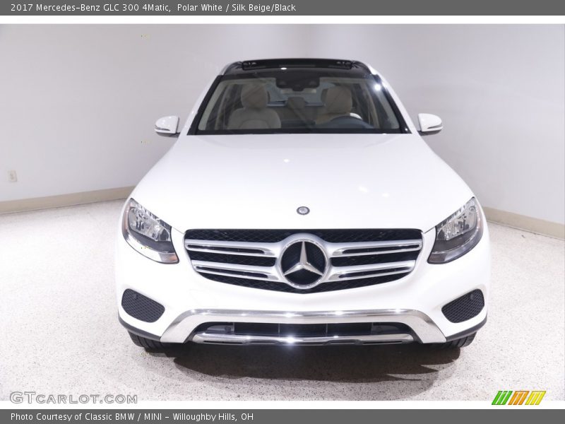 Polar White / Silk Beige/Black 2017 Mercedes-Benz GLC 300 4Matic