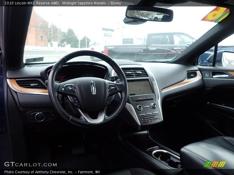  2016 MKC Reserve AWD Ebony Interior