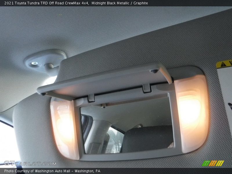Midnight Black Metallic / Graphite 2021 Toyota Tundra TRD Off Road CrewMax 4x4