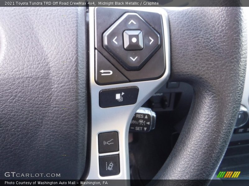 Midnight Black Metallic / Graphite 2021 Toyota Tundra TRD Off Road CrewMax 4x4