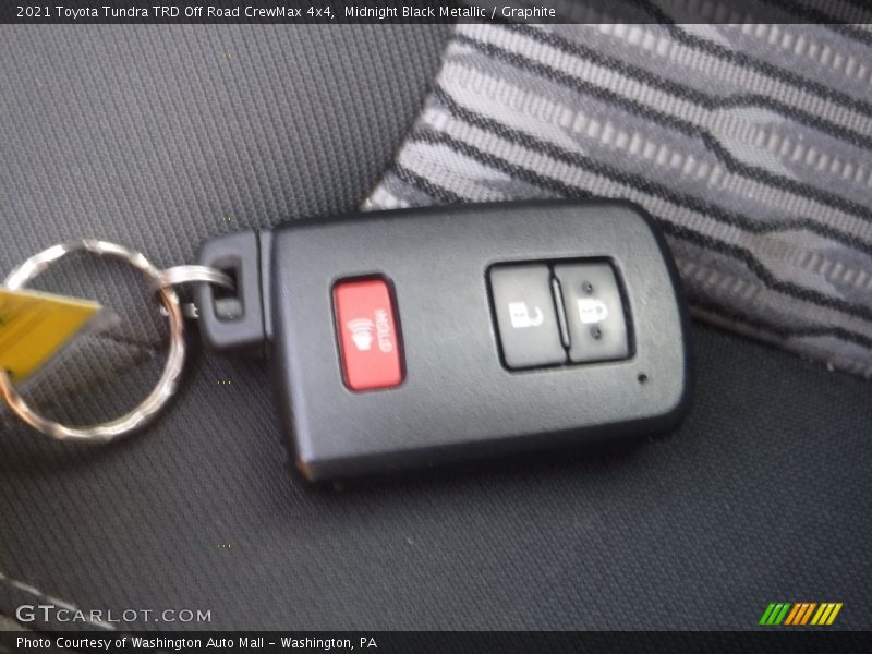 Midnight Black Metallic / Graphite 2021 Toyota Tundra TRD Off Road CrewMax 4x4