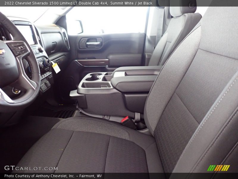 Summit White / Jet Black 2022 Chevrolet Silverado 1500 Limited LT Double Cab 4x4