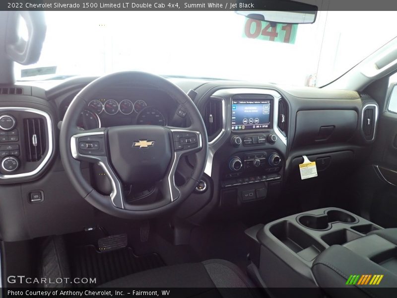 Summit White / Jet Black 2022 Chevrolet Silverado 1500 Limited LT Double Cab 4x4