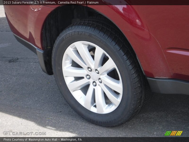 Camellia Red Pearl / Platinum 2013 Subaru Forester 2.5 X Premium