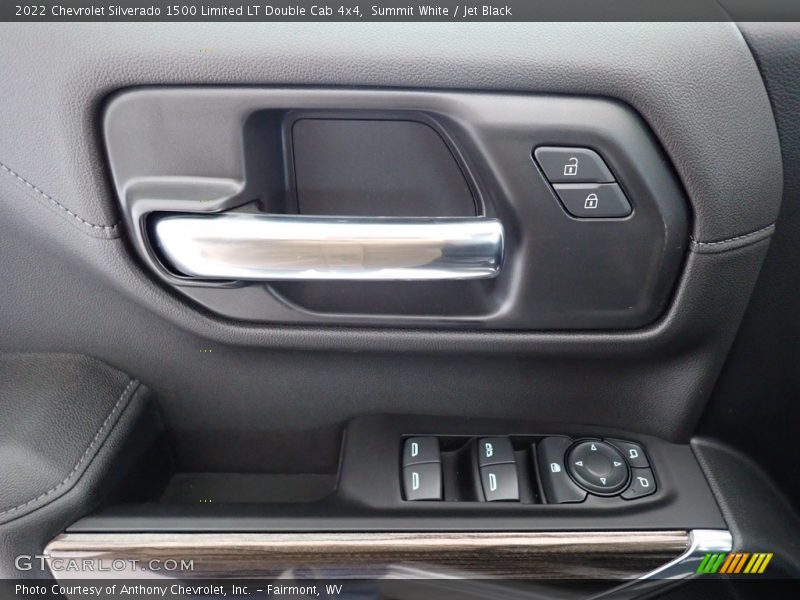 Summit White / Jet Black 2022 Chevrolet Silverado 1500 Limited LT Double Cab 4x4